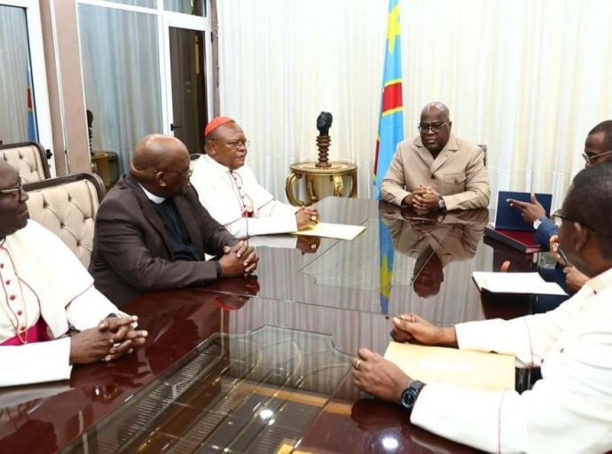 Paix, cohésion nationale et consorts, RDC : la CENCO et l'ECC s'engagent à épauler Félix Tshisekedi !